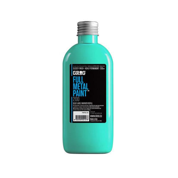 Grog Full Metal Paint Refill - 200ml - Miami Green