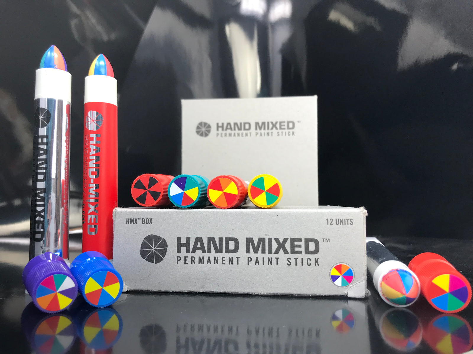 Spray Planet Review: Hand Mixed Solid Markers (Split Streaks