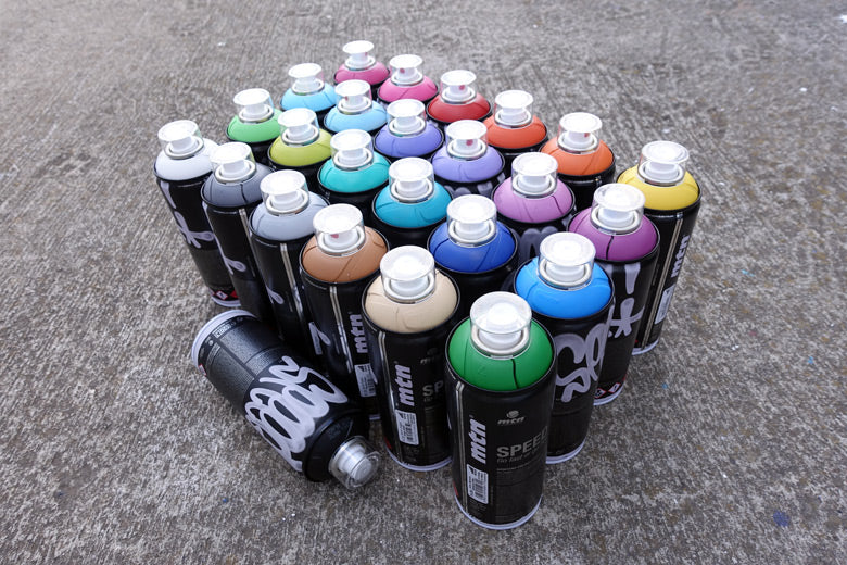 TAKI 183 Limited Edition MTN Spray Paint Can - BEYOND THE STREETS