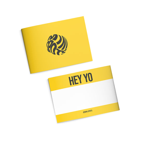 Mini Spot Sketch Book - Yellow