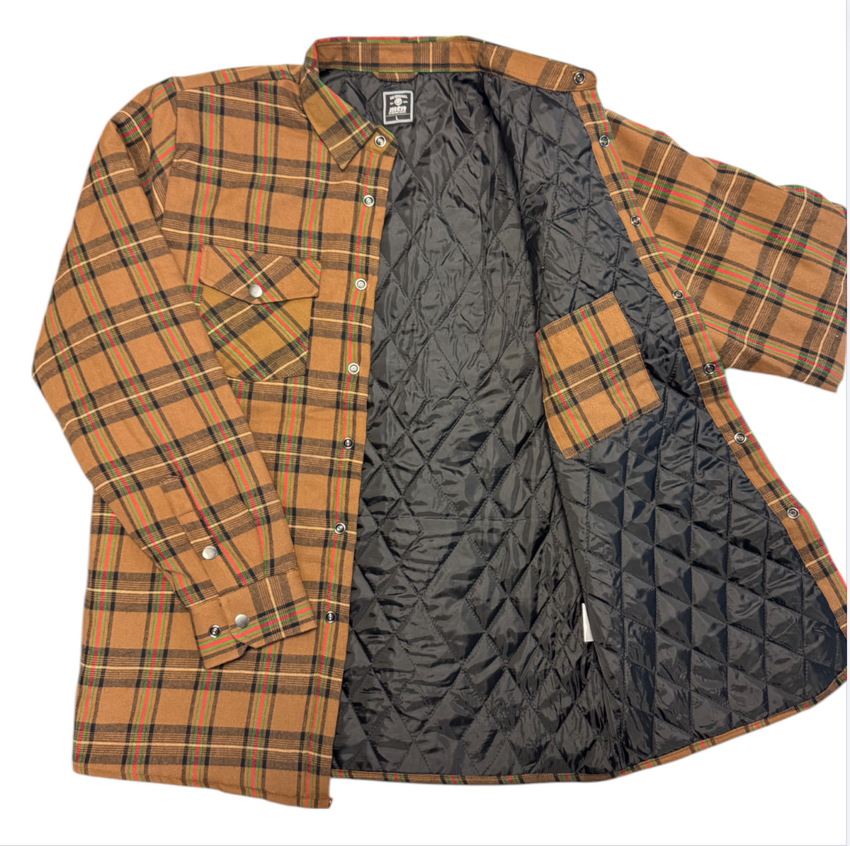 MTN Quilted Flannel - Light Brown