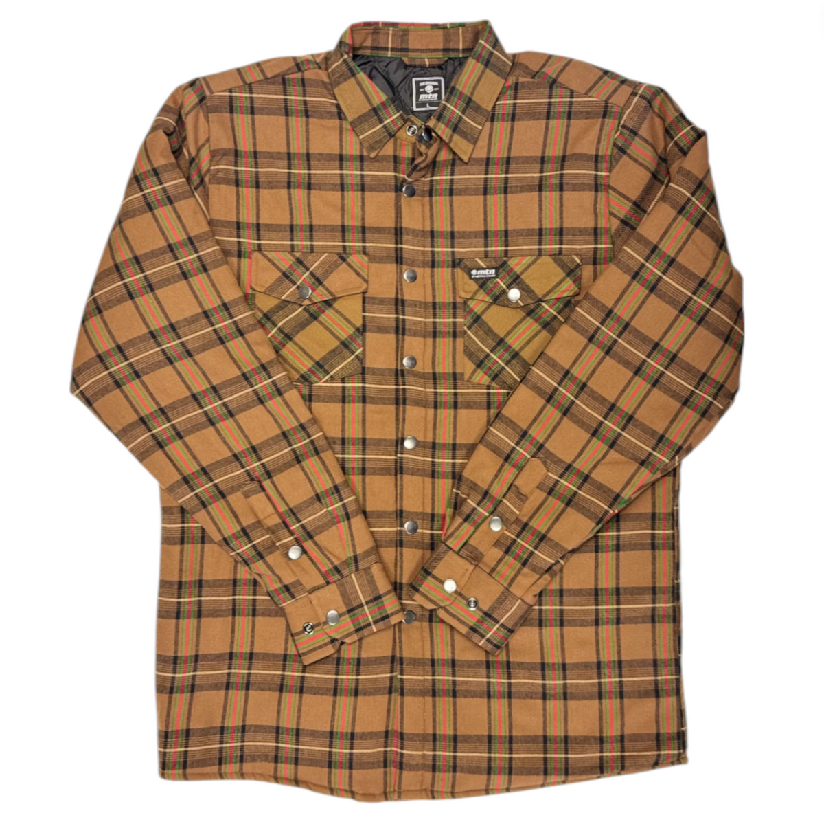 MTN Quilted Flannel - Light Brown