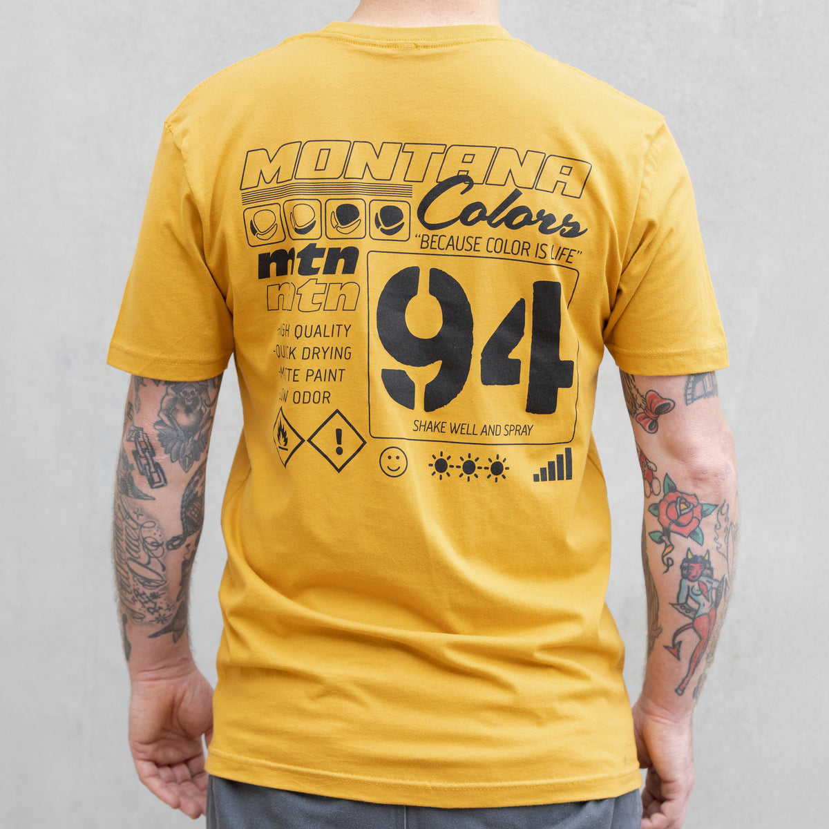 MTN 94 Streetwear Tee - Gold