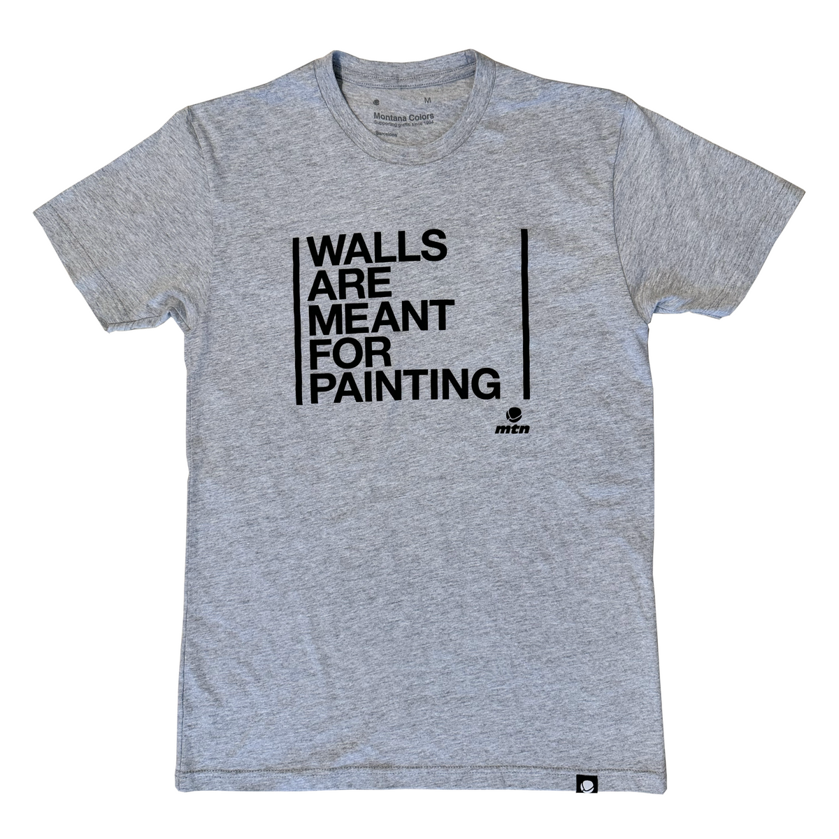 MTN Paint Walls Tee- Grey