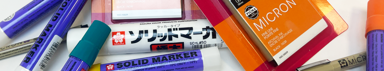 Mini Solid Marker noir Sakura