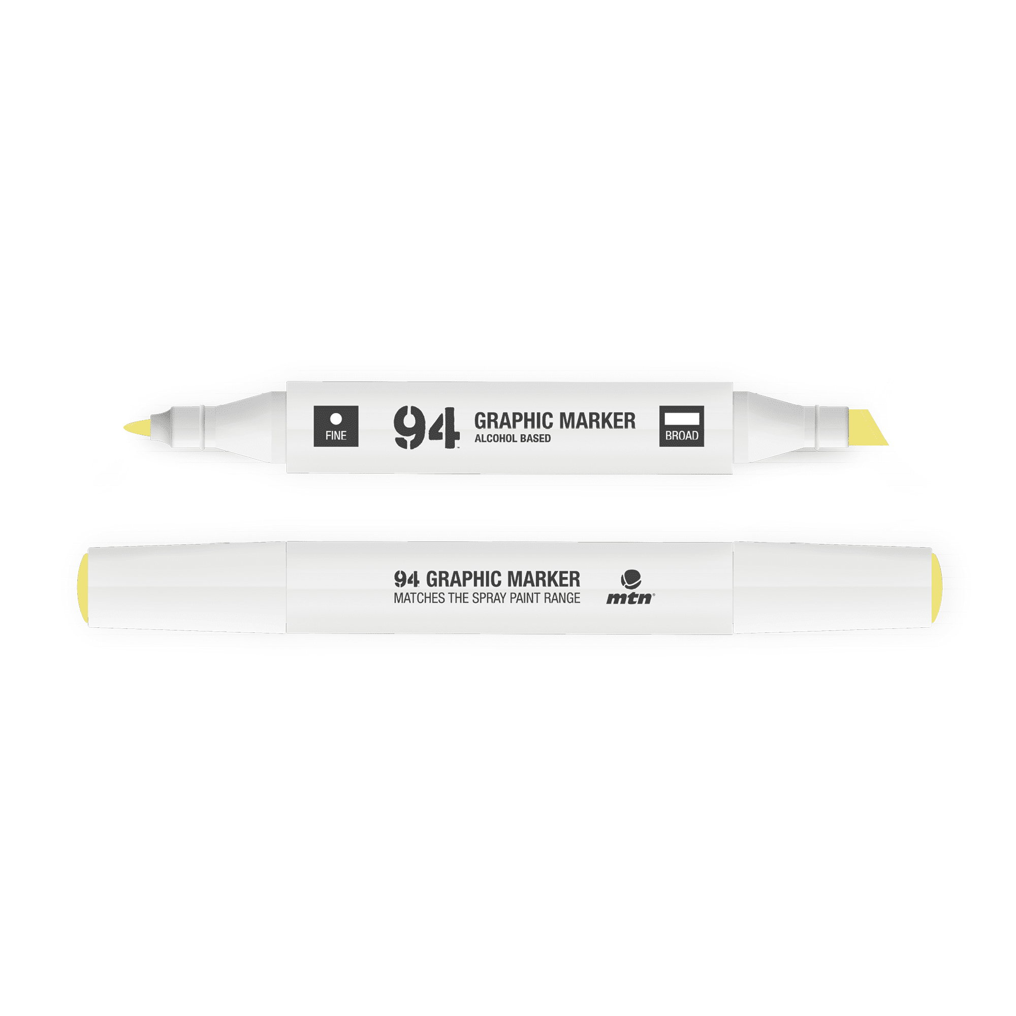 MTN 94 Graphic Marker - Ipanema Yellow | Spray Planet