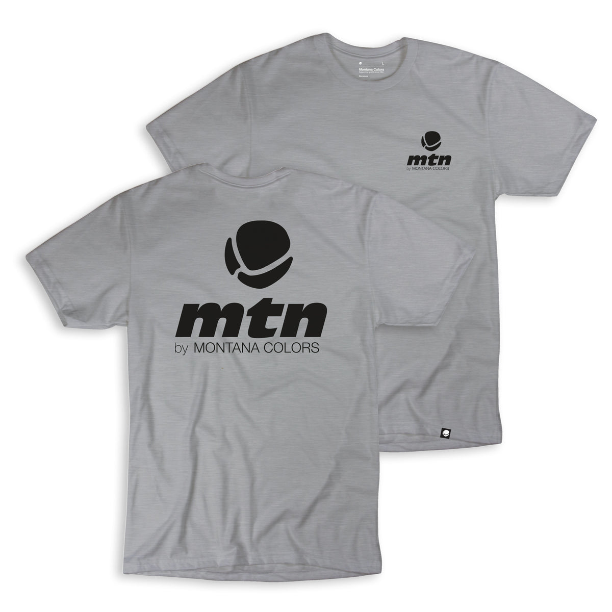 MTN Logo Tee &lt;br&gt; Athletic Heather Grey