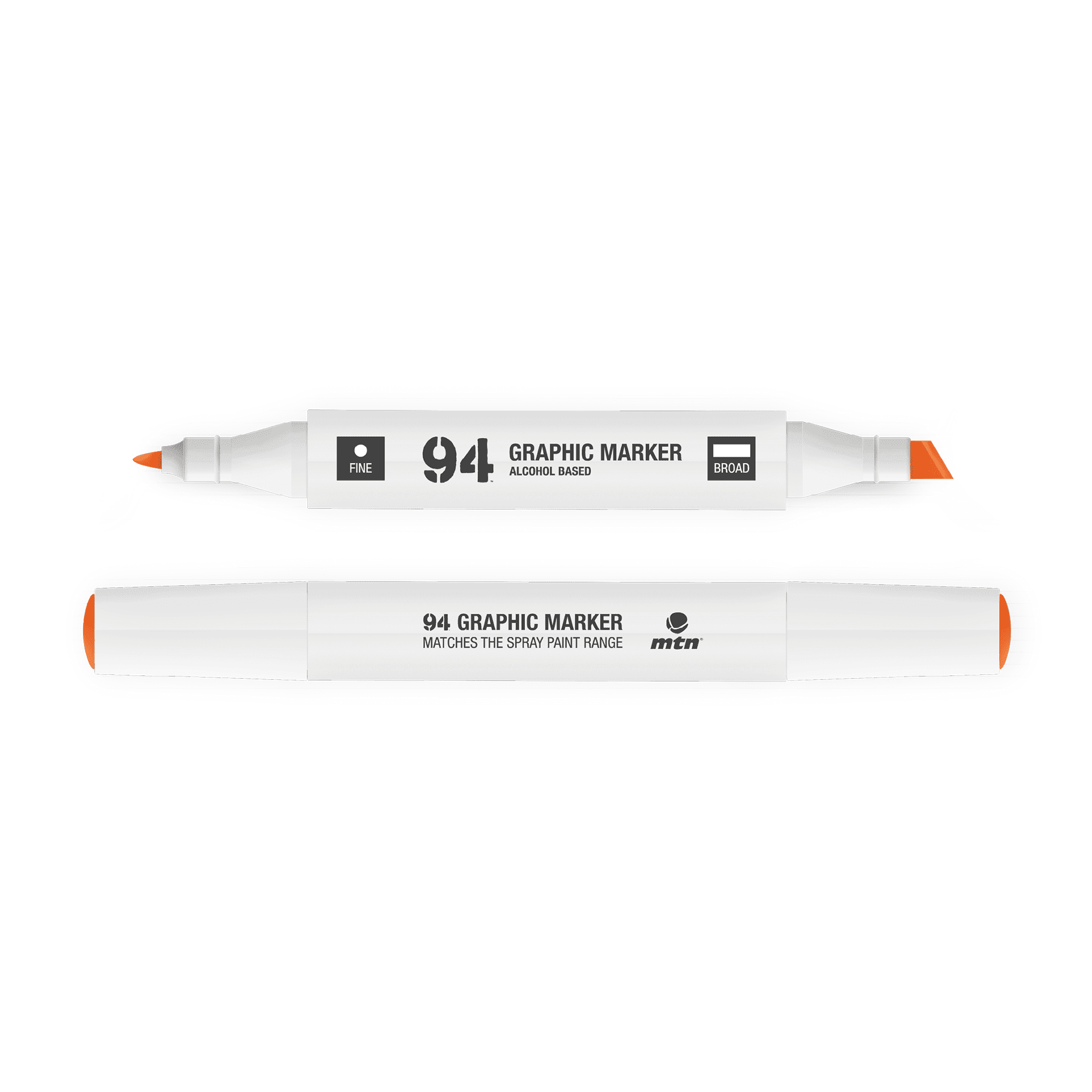 MTN 94 Graphic Marker Individual - Orange | Spray Planet